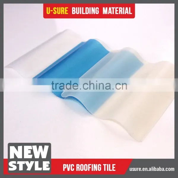 Fine Corrosion Resistance UPVC Translucent Roof Tile photo-2