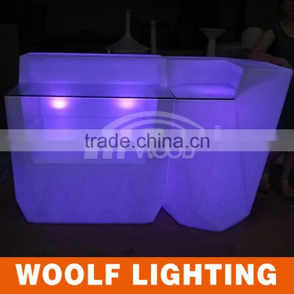 Rechargeable High Quality All Shapes and Sizes Lighted Up Modern LED Bar Table photo-6