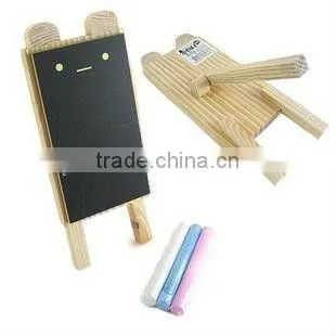 Cat Shape Stand Blackboard Wooden Writting Blackboard Customized Hanging Chalkboard photo-4