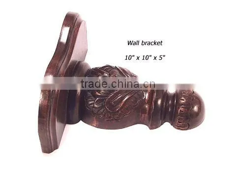 Wood Wall Mounting Bracket, Wooden Wall Brackets, Decorative Wall Brackets, Wooden Corbels, Fancy Corbels, Carved Wood Corbels