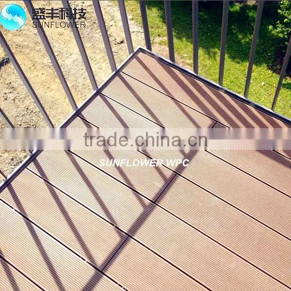 Anti-UV Weather Resistant High Quality Cheap Price Wpc Decking,wood Plastic Composite photo-4