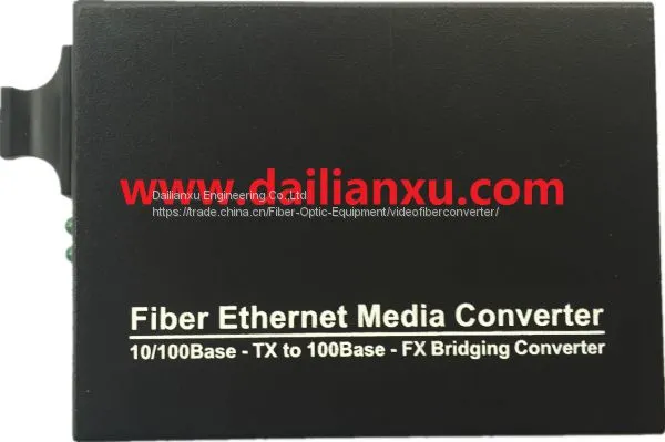 10/100M Fast Ethernet Fiber Media Converter  Fast Ethernet to SC Media Converter SC Fiber Port to Ethernet Converter photo-2