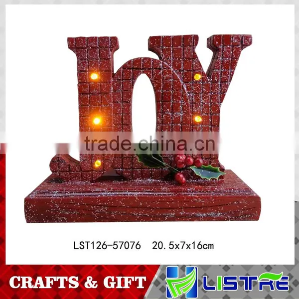 Ployresin Christmas Decoation With Led Lights photo-2