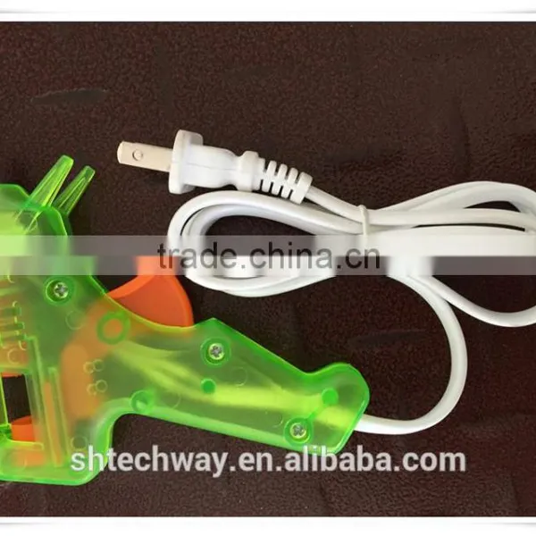 Popular Fashion Transparent Home Use Hot Melt Glue Gun 10w photo-5