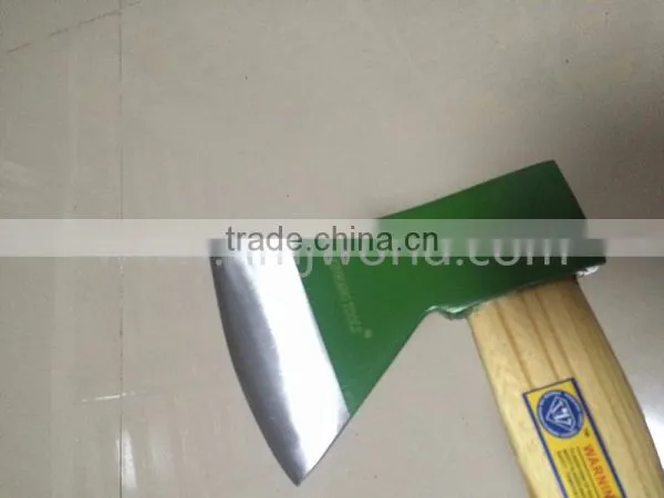 High Carbon Steel Wooden Handle Axe Steel Forged Hatchet photo-5
