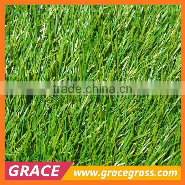 Three Tones Environmental Friendly PE Monofilament Artificial Grass photo-2