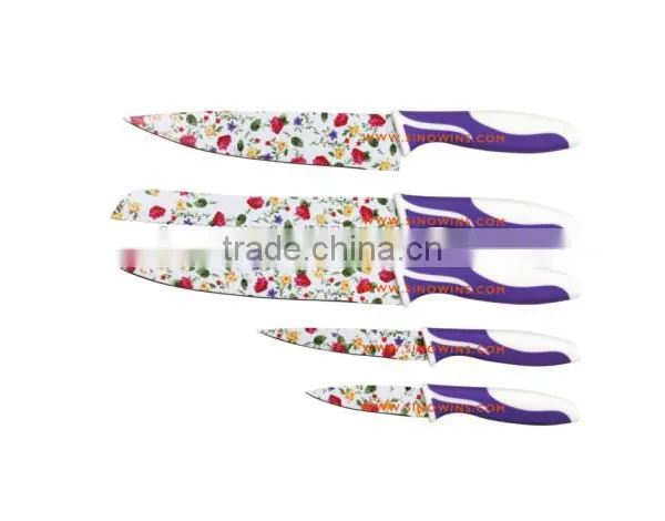 A3409 High Quality Flower Printing Blade Knife Knives Set photo-2