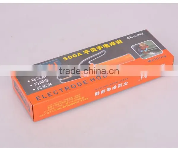 AK-2042 New Design 500A Good Heat Resistance Electrode Holder in Arc Welding photo-5