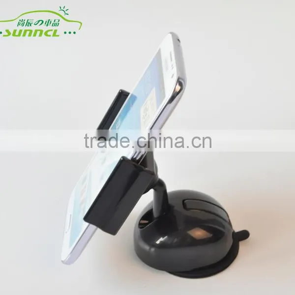 2015 Mini Portable Mobile Phone Car Holder With Bright ABS Surface for IPhone 6 , 6+ , 5s , Samsung Galaxy Note 4 , 3 photo-2