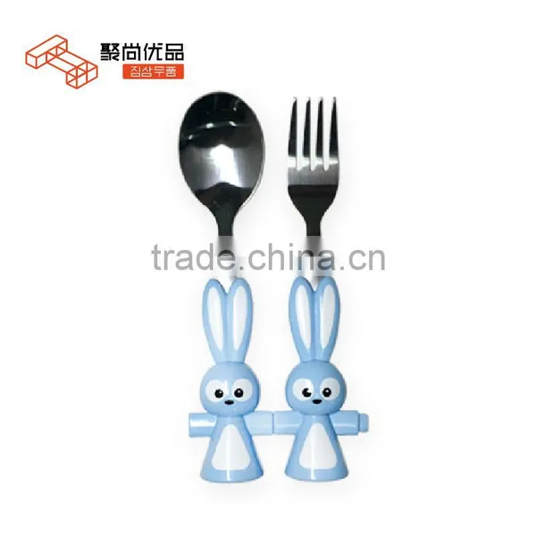 L00064 2017 New Design Cute Baby Tableware, Kids Stainless Steel Dinnerware, Children Tableware Set photo-3