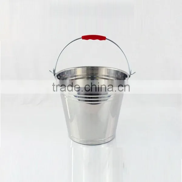 Galvanized Buckets Galvanized Pail With Handle Metal Bucket photo-3