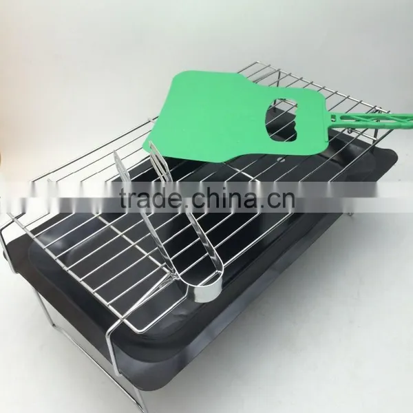 Rotating BBQ Charcocal Grill With Stainless Steel Wire Mesh photo-3