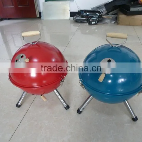 Small Portable 12" Inch Kettle BBQ Grill photo-3