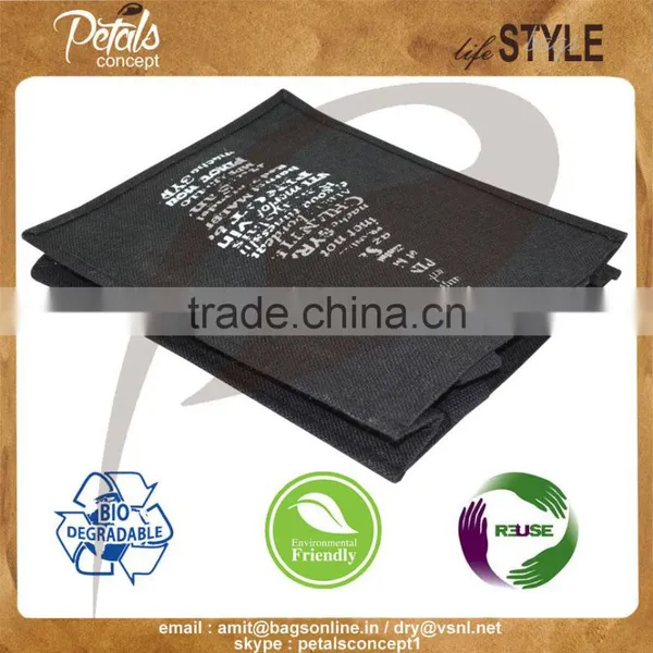 Three Bottle Jute Bag for Wine Shopping photo-6