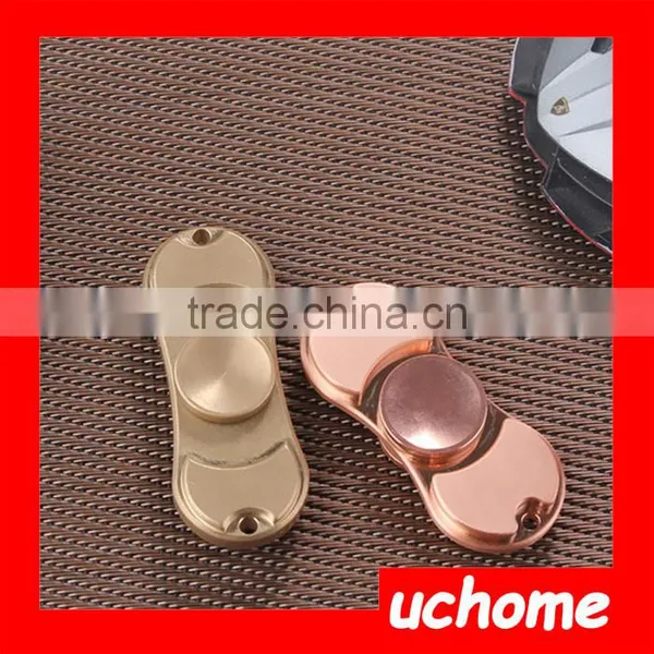UCHOME 2017 New EDC Toys Hand Spinner Fingertips Spiral Fingers Gyro Torqbar Brass Toys Copper Brass photo-5