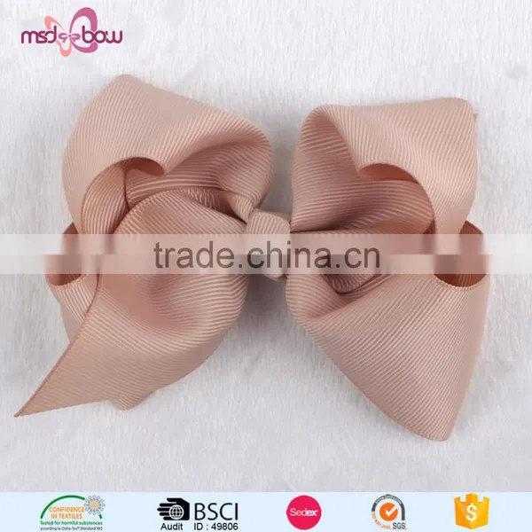196 Colors Hot-selling Hair Ribbon Bows With Display Card photo-3