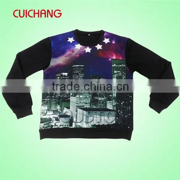 Custom Print Sweaters&custom Sublimation Sweaters&2014 Wholesale Men Cashmere Sweater With Good Quality CC-0075