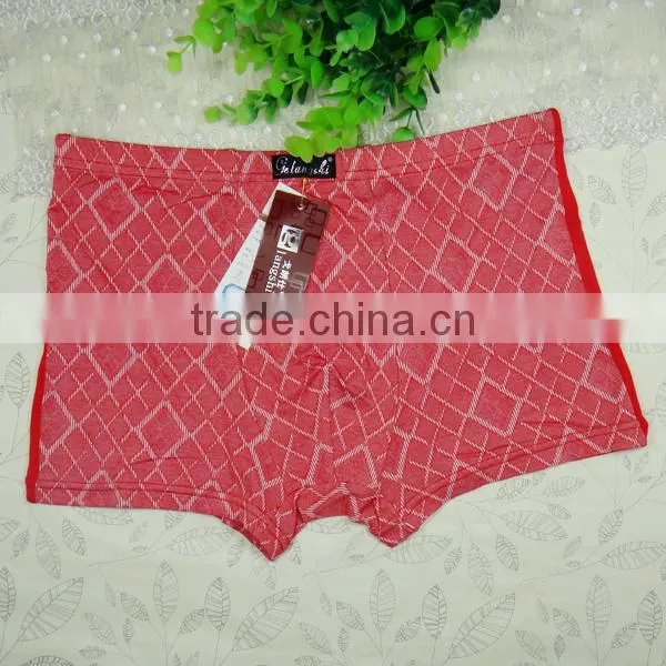 Wholesale Men's Sex Briefs Brand Name Men Boxer Briefs Bamboo Fiber Underwear photo-4