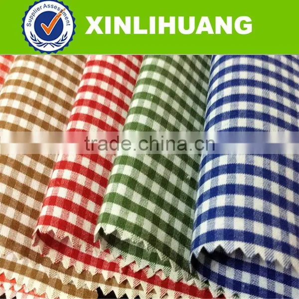 Men's Shirt Anti Wrinkle Yarn Dyed Fabric Cotton Fabric photo-2