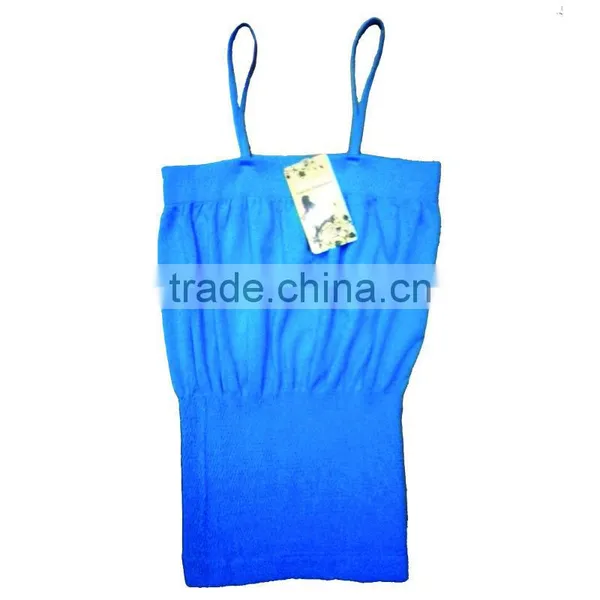 2015 Strapless Tube Top/ Cami Seamless Tank Top photo-3