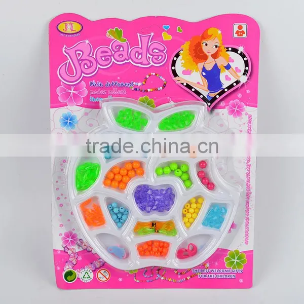 Cartoon Cardboard Pack Diy Beads Set for Children Toys Gifts Various Plastic Beads Mix for Kids Educational Gifts Toys photo-4