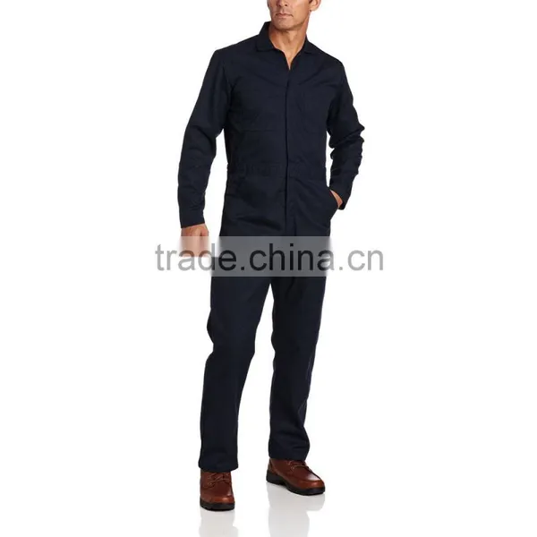 Wholesale Work Wear Clothing Cheap Factory Dark Blue Long Sleeve Coveralls Working Uniforms Clothes for Men Workwear photo-4