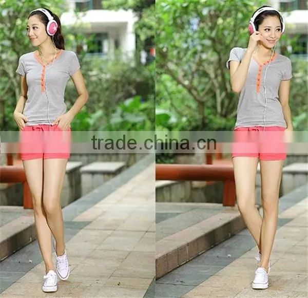 2016 Wholesale Casual Coloful Booty Shorts for Women photo-3