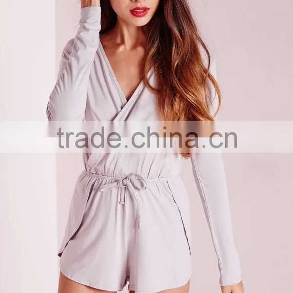 Regular Fit Long Sleeve Sleepwear Pictures of Sexy Nightwear Women photo-5