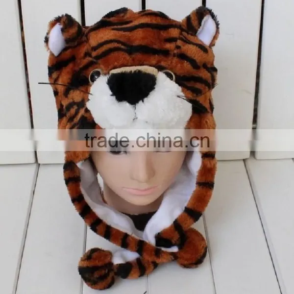 Newest Style Customized Soft Plush Animal Hat for Winter photo-2