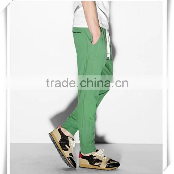 Mens Cotton Spandex Jersey Harem Pant Custom Fashion Design Harem Pants photo-2