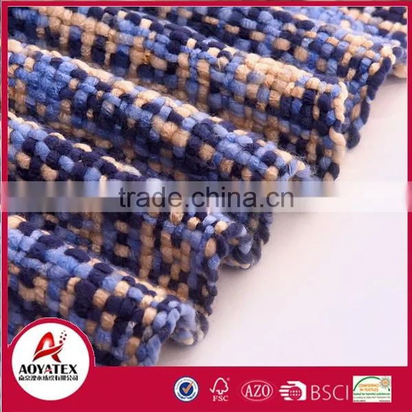 Cheap Factory Price Acrylic Hand Made Throw Knit Blanket photo-5