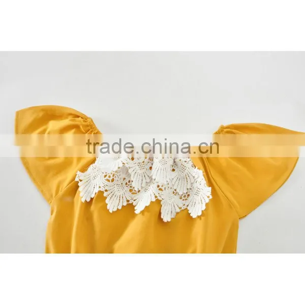 Fashion Baby Girls Lace Romper Jumpsuit photo-3