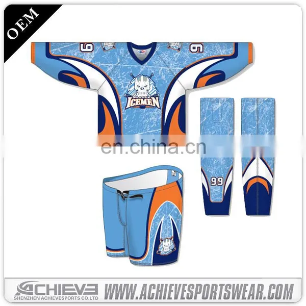 Wholesale Cheap Practice Hockey Jerseys Blank Print Hockey Jerseys photo-3
