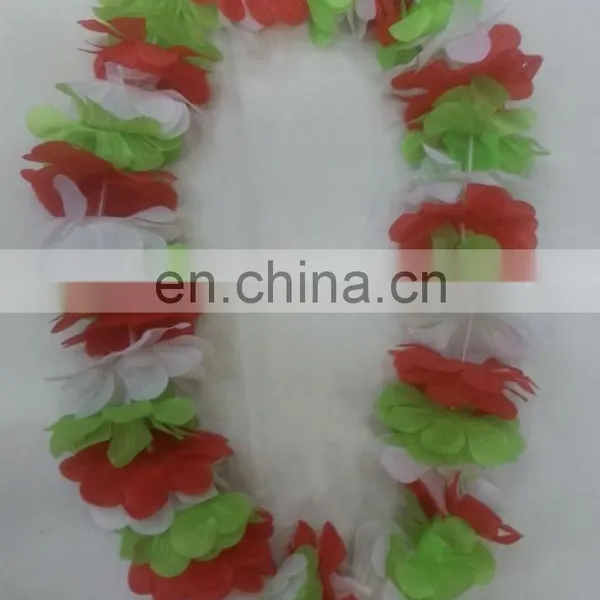 Hawaiian Luau Jumbo Silk Flower Leis Tropical Party photo-3