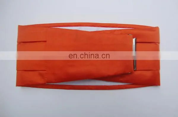 100% Polyester Cummerbund Sets With Orange Color photo-2