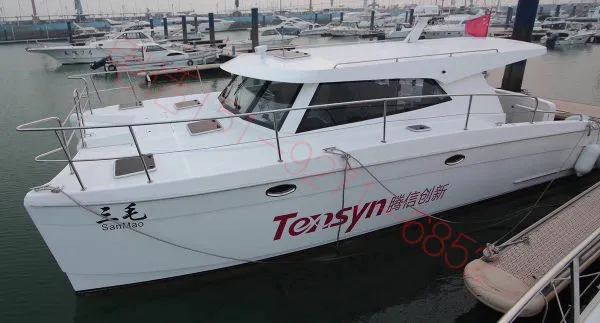 38ft Fiberglass Catamaran Yacht Two Bedrooms photo-5