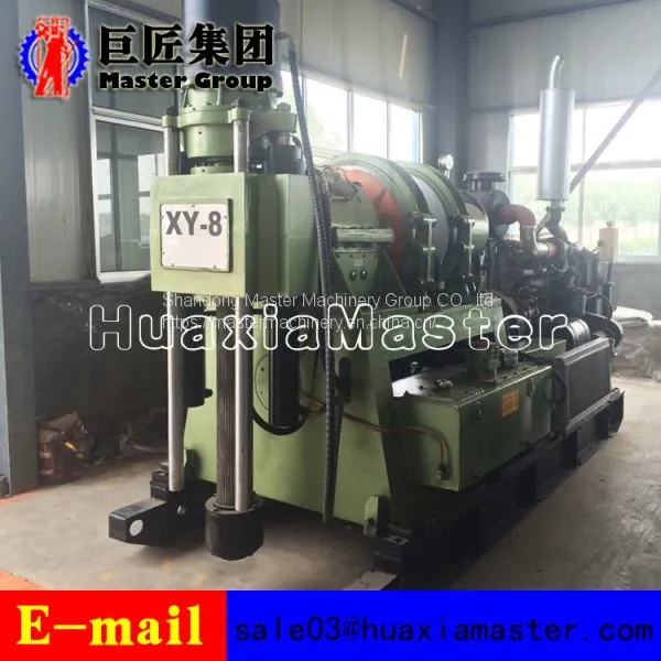 Reliable XY-44A Hydraulic Water Well Drilling Rig，Large Diameter Hydraulic Exploration Drilling Machine photo-4