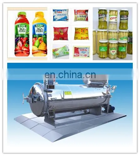 Rotary Retort Autoclave Sterilizer of Food Processor for Types of Canned Tuna photo-5