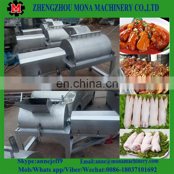 Aemi-automatic Goat Feet Hair Removal Machine | Sheep Feet Hair Cleaning Machine photo-6