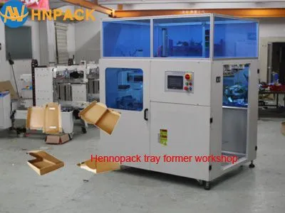 Auto Airplane Box Forming Machine (CE) Custom-made Hot Melt Version Auto Glue Sealing Airplane Box Formor photo-2