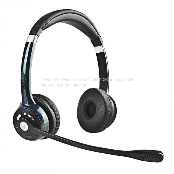 China Beien BT202 Bluetooth Telephone Call Center Headset Noise-cancelling Headset Customer Service photo-2