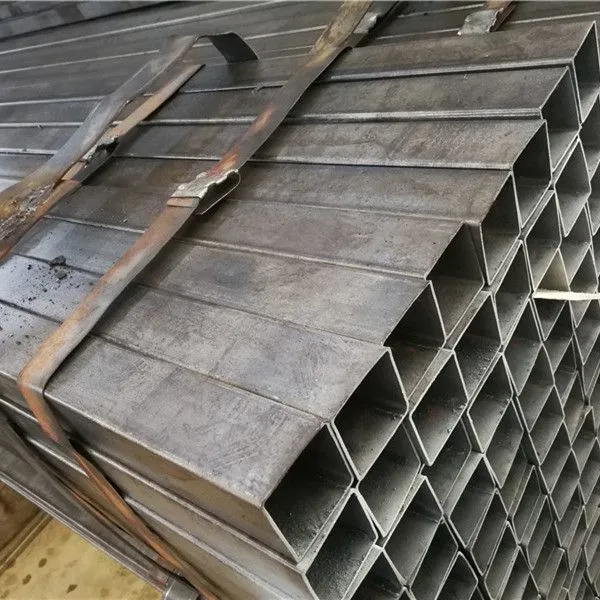 Q235 Q345 Ms Hollow Section Black Mild Steel Rectangular Square Pipe/Tube Per Ton photo-2
