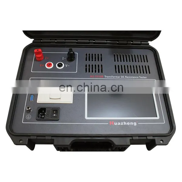 Transformer DC Resistance Tester Portable Winding Resistance Meter photo-5