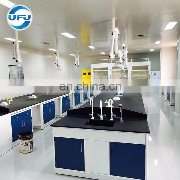 Science Lab Furniture Central Workbench Ceramic Lab Bench Top photo-5