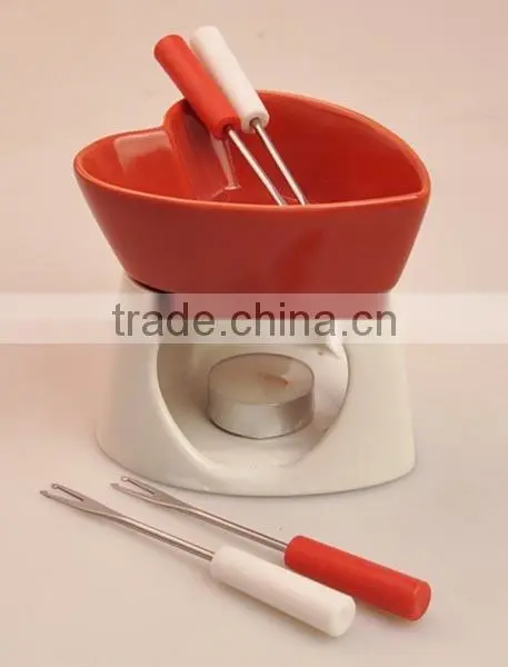 NICE HOMEWARE SNACK FONDUE SET FOR AFTERNOON TEA photo-6