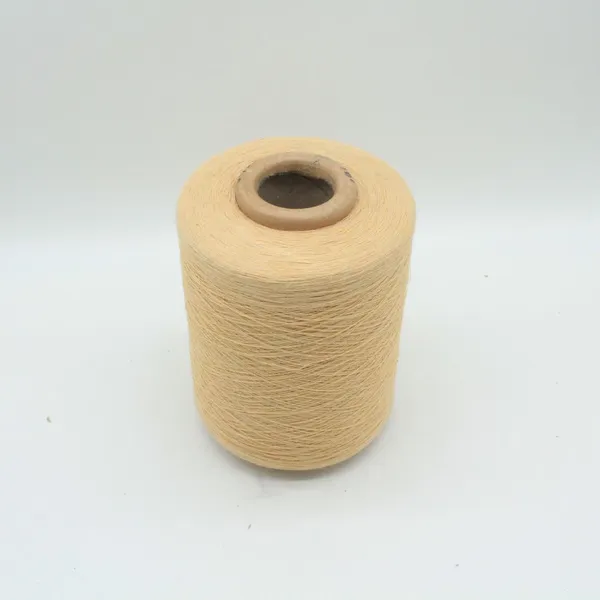 Manufacturers Supply Ne21 Hammock Yarn Light Blue Recycled Cotton Spinning Yarn photo-3
