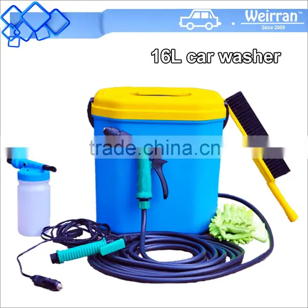 (73019) Portable Easy Operated Mutipurpose Battery 16L Washing Machine