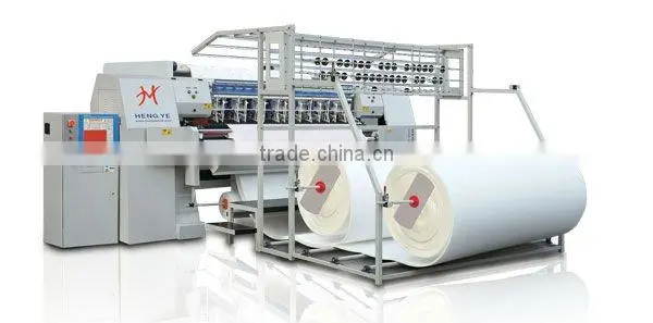 Computerized Chain Stitch Multi-needle Quilting Machine ------multi-span and Independent Patterns