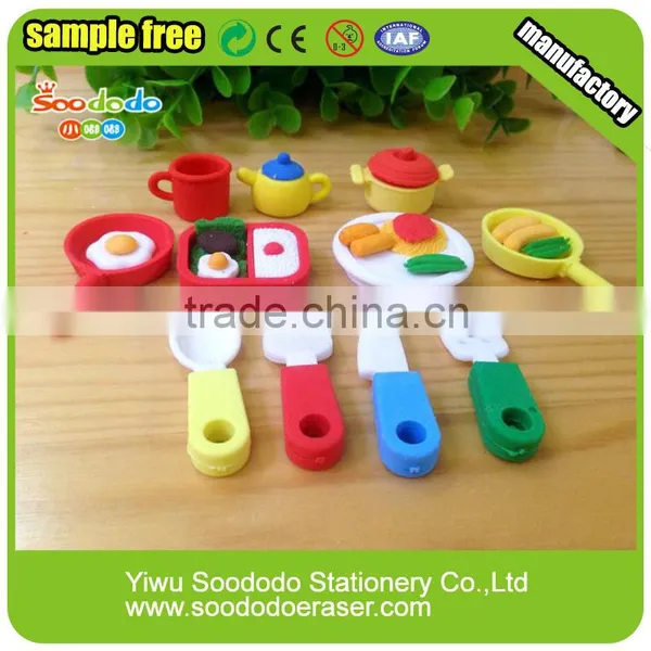 Soododo 3D Custom Fancy 3D Mini Eraser for Kids Toy photo-3
