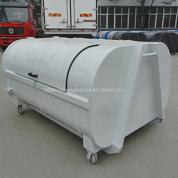 3cbm 4cbm 5cbm 6cbm 8cbm 10cbm 12cbm Hook Lift Bin for Hook Arm Garbage Truck photo-2